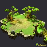 Floating Islands - Fantasy Environment Pack