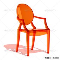 Kartell Louis Ghost armchair