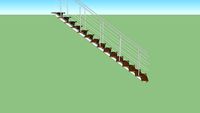 Escalier droit