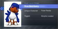 Blue Bird Barry