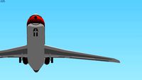 SMILE! PSA Boeing 727-200 Takeoff from San Diego, USA.