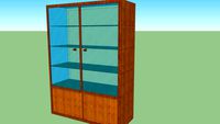 Wooden File Cabinet