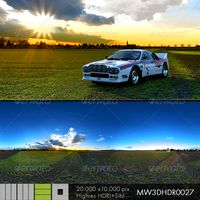 MW3DHDR0027 Sunset in the Fields