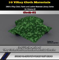 Vray Cloth Material Pack 2 for Cinema 4D