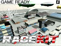 Game Ready Modular Stunt Race Track Kit
