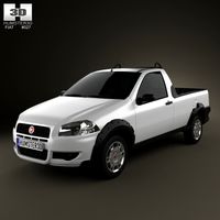 Fiat Strada Short Cab Working 2012