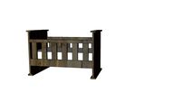 bedstead, crib