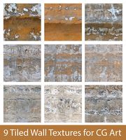 9 Tiled Wall Textures