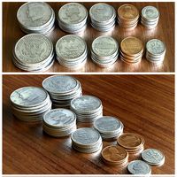 US Dollar Coins Set