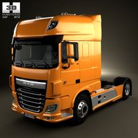 DAF XF Tractor Truck 2013