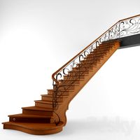 straight staircase
