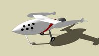 Rutan Spaceship 1 (full model)