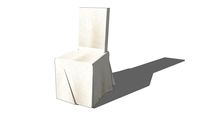 Housse lin blanc MARGAUX, Maisons du monde, ref: 115.979, prix : 29