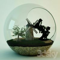 Mill in Terrarium