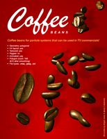 Coffee Bean for Particle Systems 3Ds max