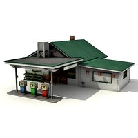 Gas Station With Grocery