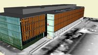 Agora building by JEMS Architekci - more detail