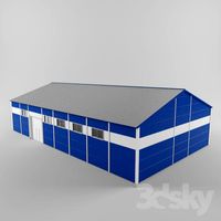 Storage buildings (hangars) from sandwich panels