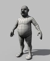 Rosto de bombeiro cartoon Modelo 3D $119 - .fbx .obj .max - Free3D