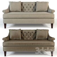 Hickory furniture - Marler tufted apartment sofa