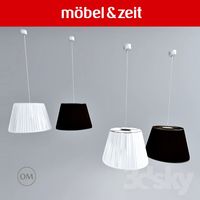 Mobel &amp;amp; zeit | Lamp fabric pleated Opera