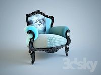 armchair-Prince factory Modo