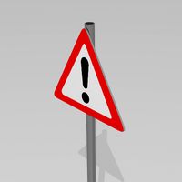 Warning sign