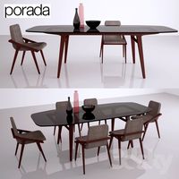 Porada Loop table and chair Porada Lolita