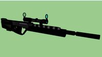 .300 Winchester magnum sniper rifle