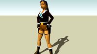 Lara Croft - TOMB RAIDER II - Bomber Jacket PS1