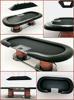 Poker Table 3D Model