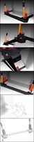 Rear suspension (Low Poly)