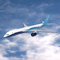 Boeing 757-200 commercial airplane