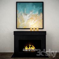 Decorative fireplace
