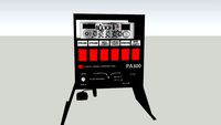 Vertical vehicle console