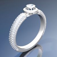 Diamond Ring 3D