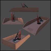 Office Desk Objects