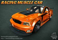 Racing Muscle Car