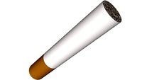 A cigarette