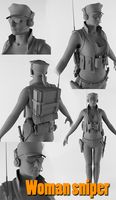 Woman sniper