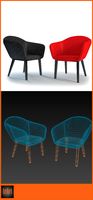 Realistic Chair Armchair