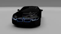 BMW i8 black