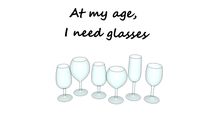 Glasses needed