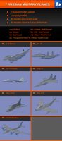 7 Russian Military Planes