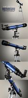 Refractor Telescope with Vray Materials