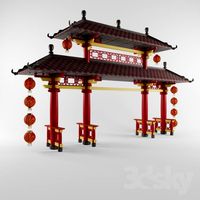 Chinese gate