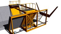 CONCRETE MOLD -METAL YÜRÜR KALIP