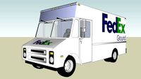 FedEx Ground Express Van