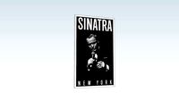 Frank Sinatra Framed Poster (White)