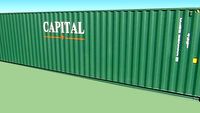 Capital Container ''40''With Doors Open